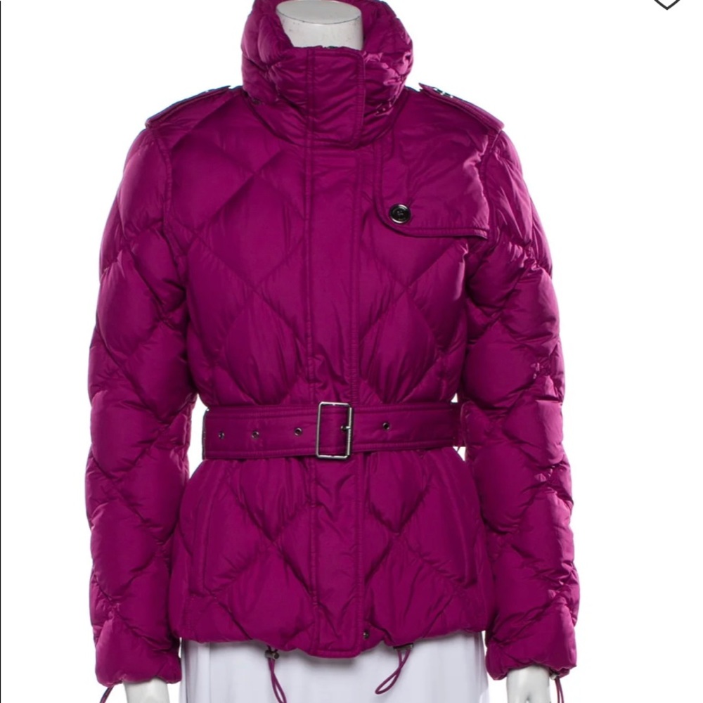 Like New Authentic Burberry Down Coat XL